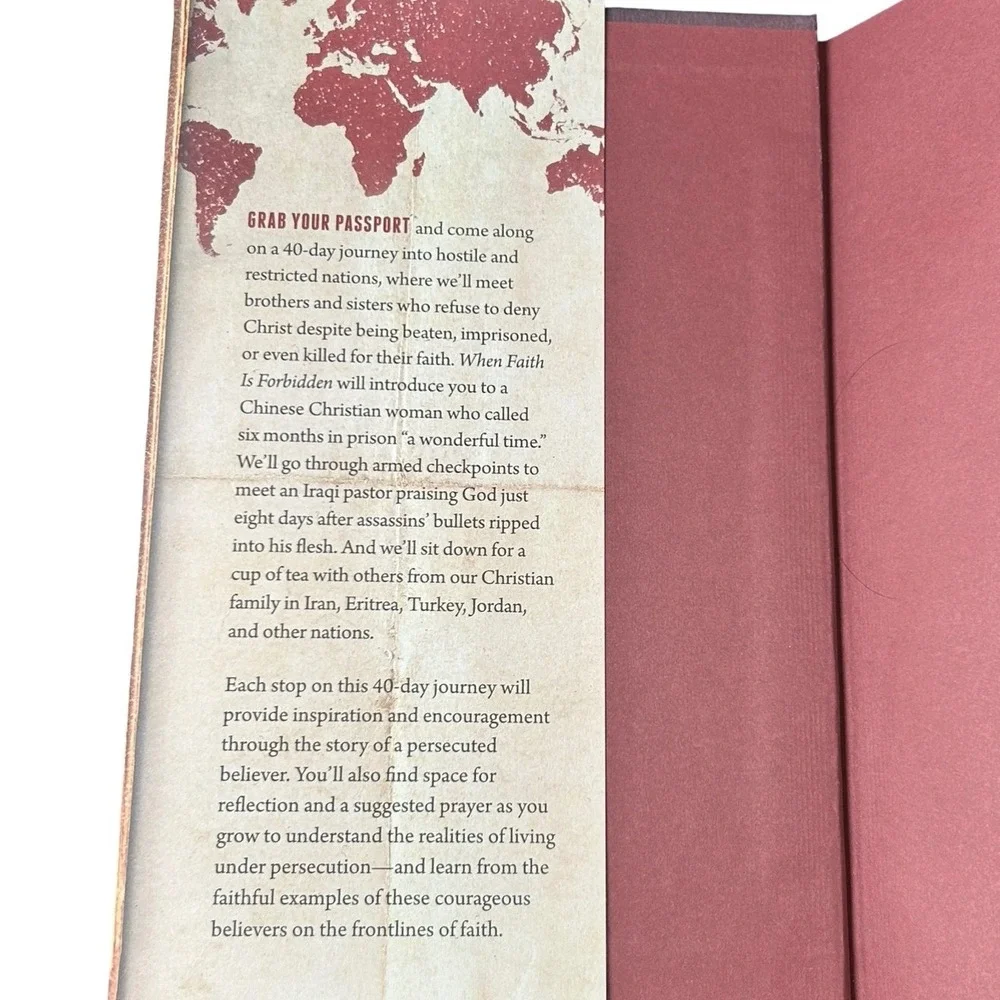 When Faith Is Forbidden Todd Nettleton Voice of the Martyrs Hardcover 2021 Book
